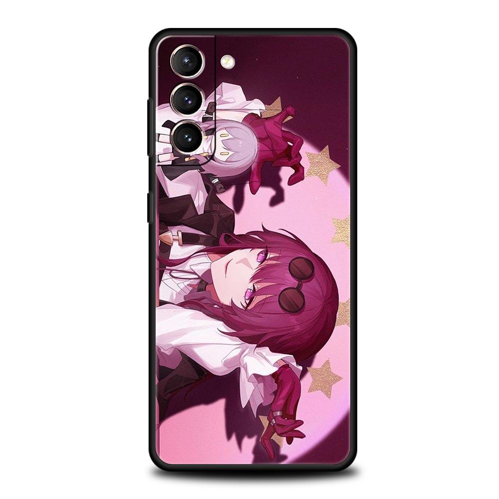 Carcasă de telefon Honkai Star Rail moale pentru Samsung Galaxy S24 S23 S22 S20 Ultra S21 FE 5G S10 S9 Plus S10E S8 20 silicon TPU capac