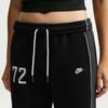 Nike Mw Fleece Wide Leg Pants Black Sail Iu1125  001ttlblk Sail
