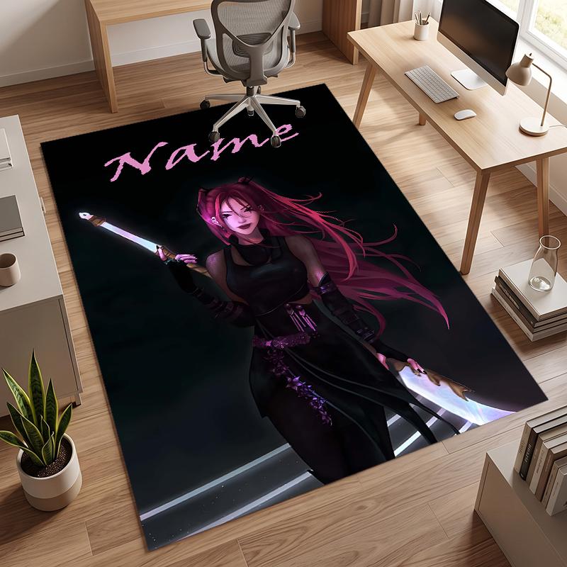 Guarda (14) Tappeto da Ufficio Personalizzato con Nome Decorazione Elegante per Soggiorno Camera da Letto Cucina