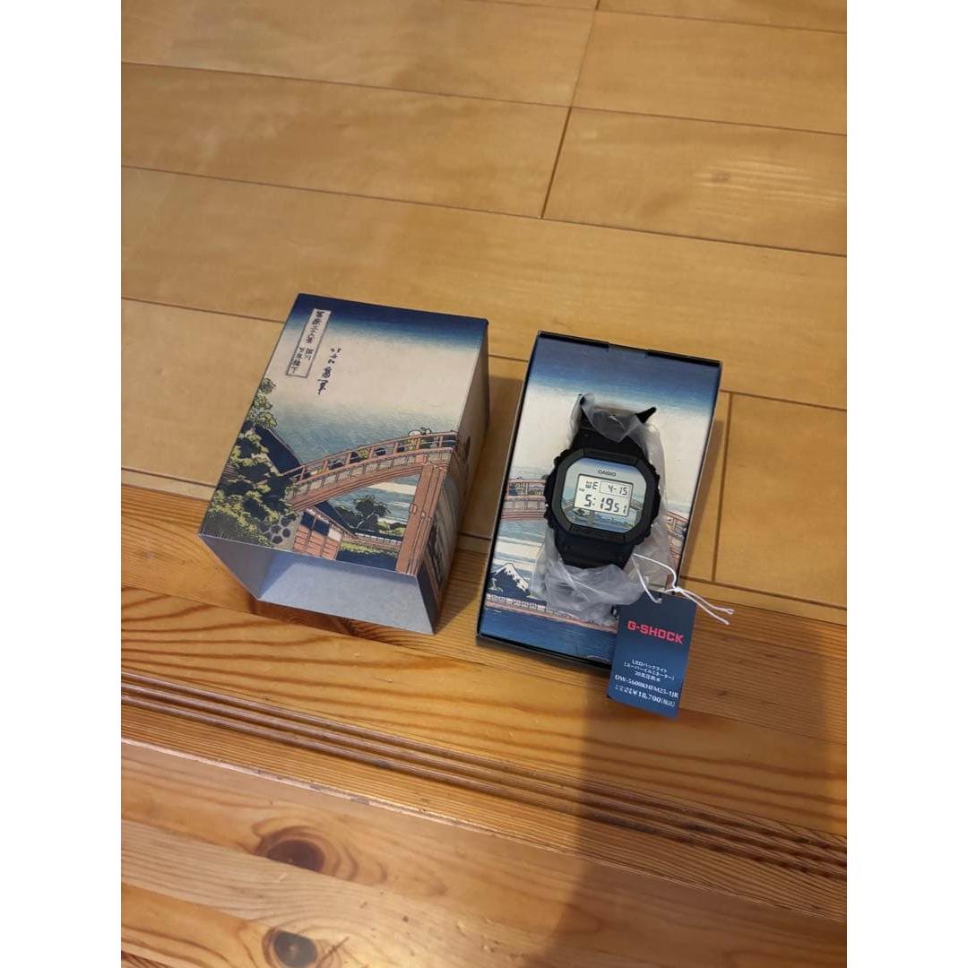 Cheapest G-SHOCK Katsushika Hokusai Fukagawa Mannen Bridge DW-5600KHFM25-1JR