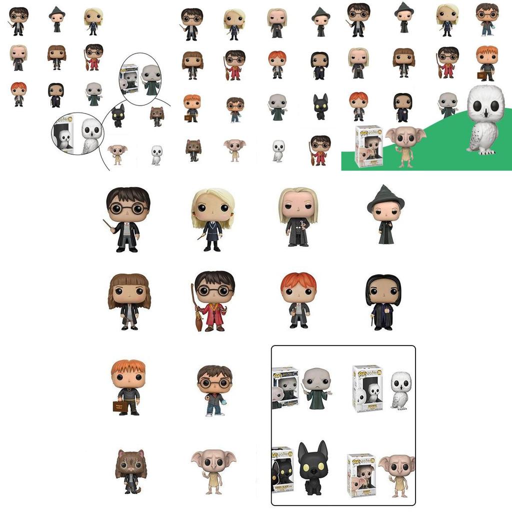 Potter 10cm Charakter Figur Puppe Funko Pop Serie Modell Spielzeug Verschiedene Modell