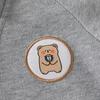 Boys Soft Faux Two-Layer Cardigan Jacket - Hoodless Open Front Coat for Spring and Fall