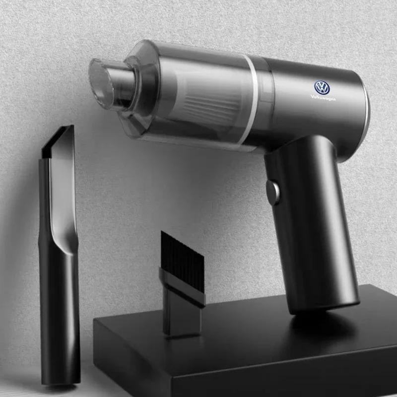 For Volkswagen Car Vacuum Cleaner Wireless Handheld Portable Cordless Cleaner For Volkswagen Golf-5 7 Bora Jetta POLO MK4 MK6 Bo