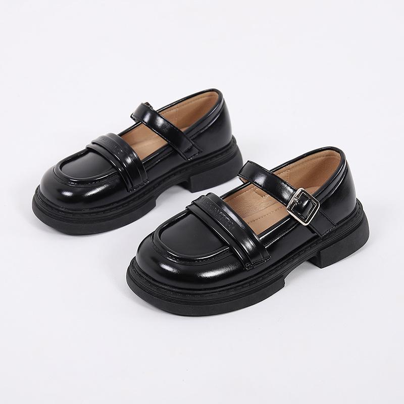 

Кожаные туфли с мягкой подошвой, студенческие туфли для выступлений, туфли для маленьких девочек-принцесс 26