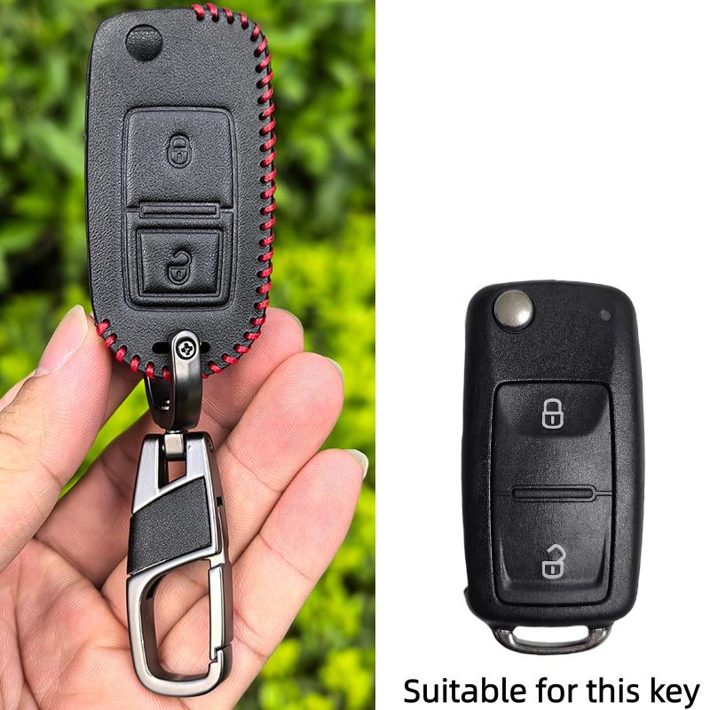 

Чехол-оболочка для корпуса автомобильного ключа для VW Volkswagen Golf 4 5 6 MK4 Amarok Polo Bora Jetta Altea Alhambra Passat Beetle Caddy Tiguan чёрный