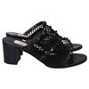 VALENTINO RockStuds Mesh Slide Sandals shoes 40 blackUsed