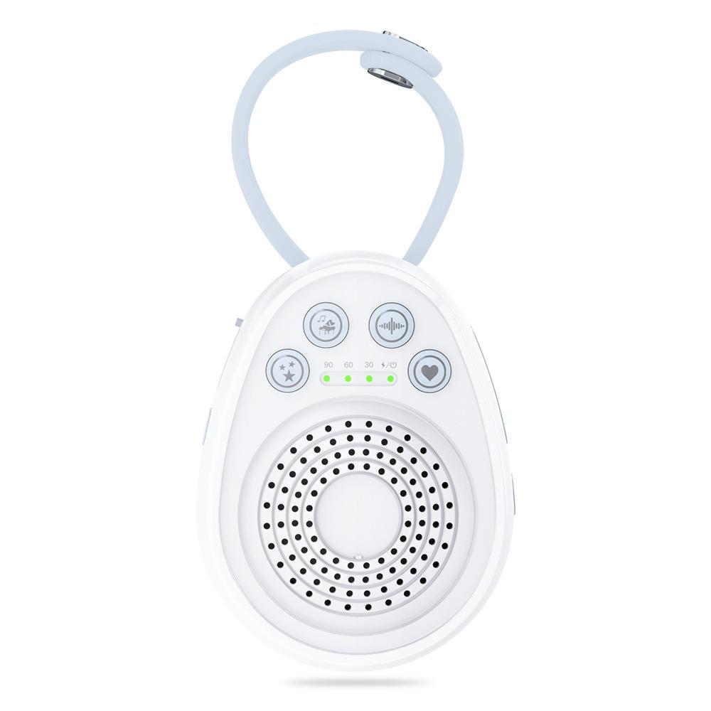 

USB Rechargeable White Noise Sound Machine Portable Sleep Aid Music Baby Sleep Machine Kids Room білий