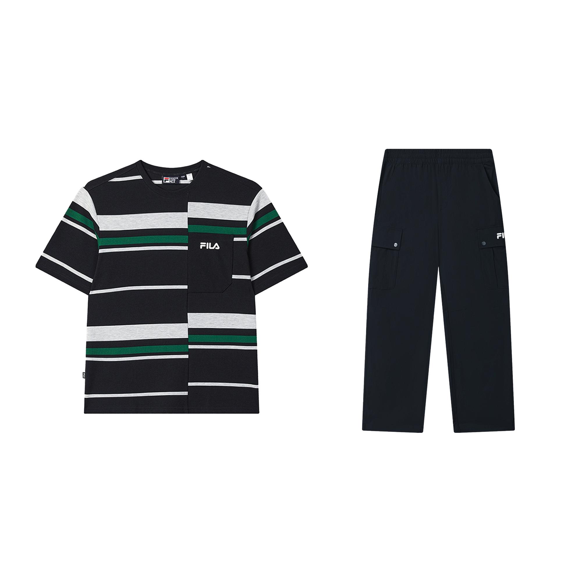 

New FILA Casual Sportswear Men s F11M539110F+F11M539801F XL