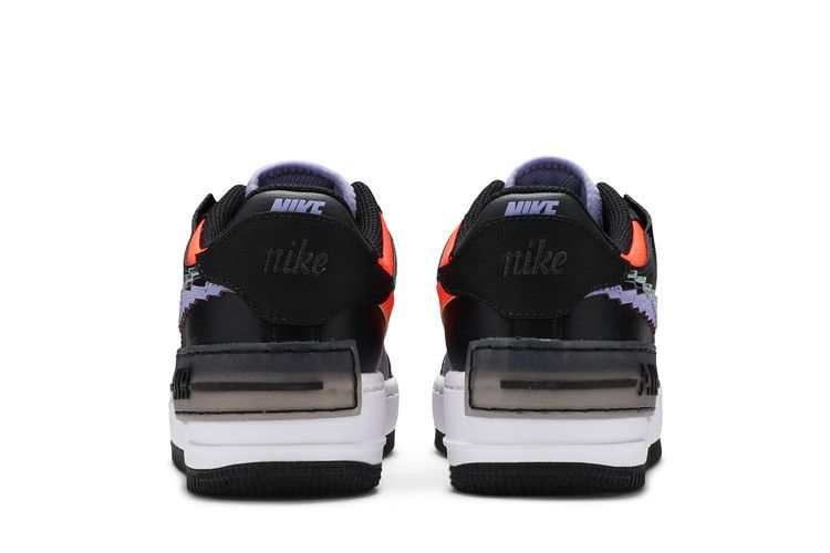 Women's Sneakers Nike Air Force 1 Low Shadow 8 Bit Black (Women's) Black/White-Multi