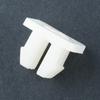 50Pcs Car Universal Fender Bumper Door Side Skirt Fixing Clip White Plastic Push Rivet Fender Clip For 5mm Hole Car Accessoires