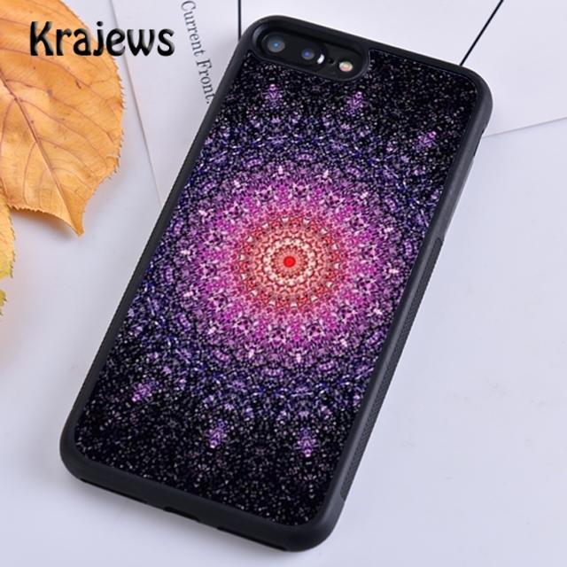 Krajews Indian Style Coloful Mandala Phone Case Cover For iPhone 17 Air 16 15 14 Plus 11 12 13 Pro Max Coque Fundas