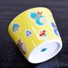 Waza no Kura Stylish Kutani Ware Soba Choko (Soba Cup) with Six Gourds (Mubyō) Design, Ceramic, Brand Name, Japanese Tableware, Made in Japan