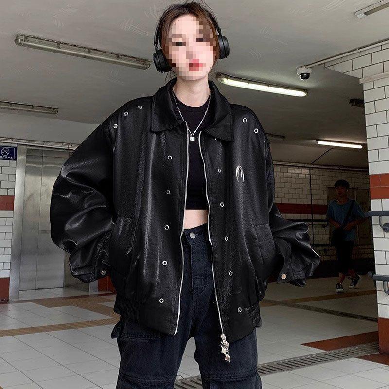 

Retro American High Street Baseball Jacket for Men & Women - Spring/Autumn Trendy Student Style, Versatile & In Stock XL