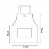 Designer Vintage Women Apron Home Kitchen Cooking Hanging Neck Art Smock French Lace Pocket Floral Smock Woman