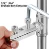 Universal Faucet Valve Screw Extractor Set Adjustable Broken Screw Remover Tool for Pipe Repair In Kitchens & Bathrooms