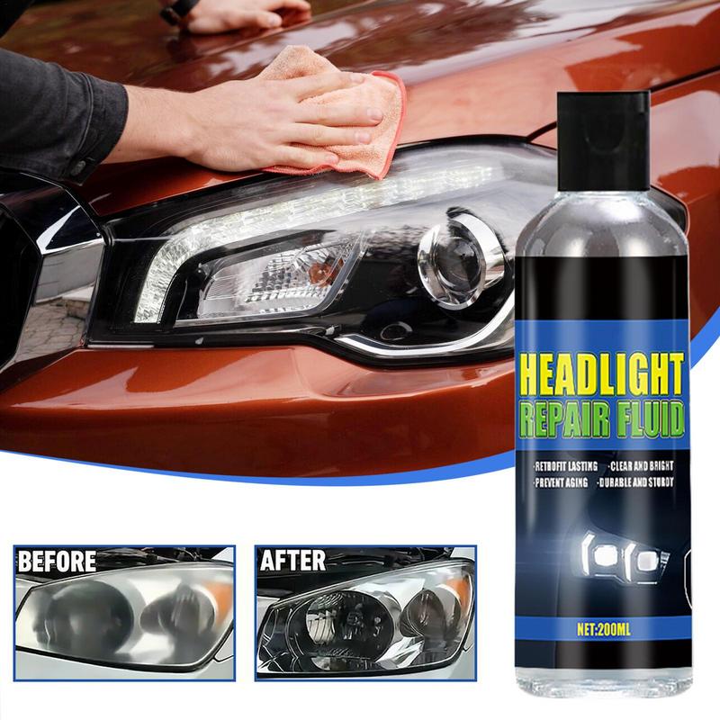 Curățător faruri pentru mașini Curățător capac faruri Protecție UV Curățător lumini auto Lustruitor faruri faruri eficiente