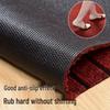 Large Red Anti-Slip Water Absorbent Doormat for Hotel Entrances and Shopping Mall Corridors