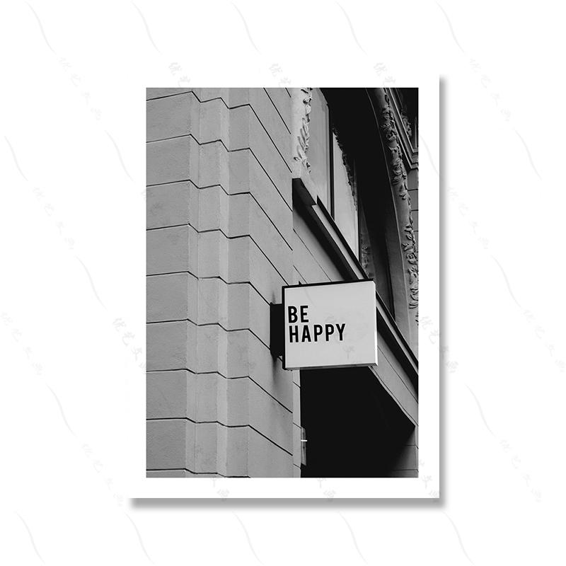 Eiffel Tower Retro Nordic Garden Wall Poster Print Black And White Fashion Canvas Paitning Room Home Decor Landscape Art Picture