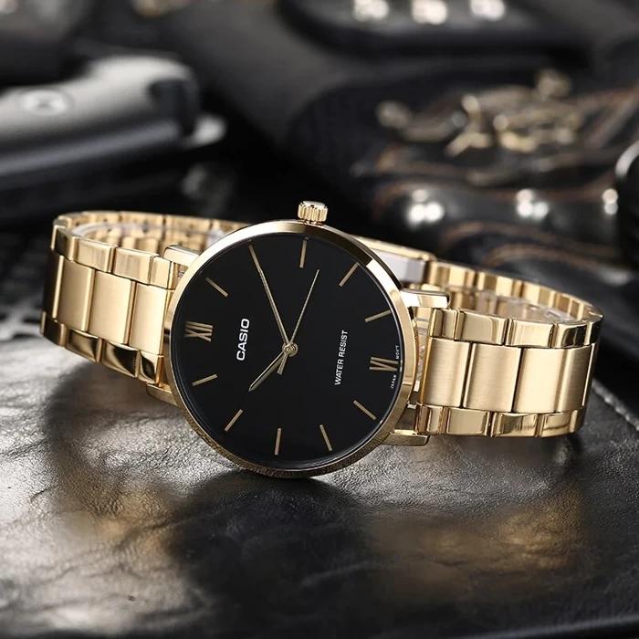 Zegarek Męski Casio Mtp-Vt01G-1B + Box