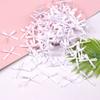 100pc 3cm Mini Ribbon Bows Flower for Sewing Appliques Crafts Decoration Hair Accessories Wedding Gift Box Ornament Supplies