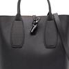 Longchamp Le Roseau Bamboo Buckle Textured Open Top Tote Bag Women Tote Black 10228HPN001