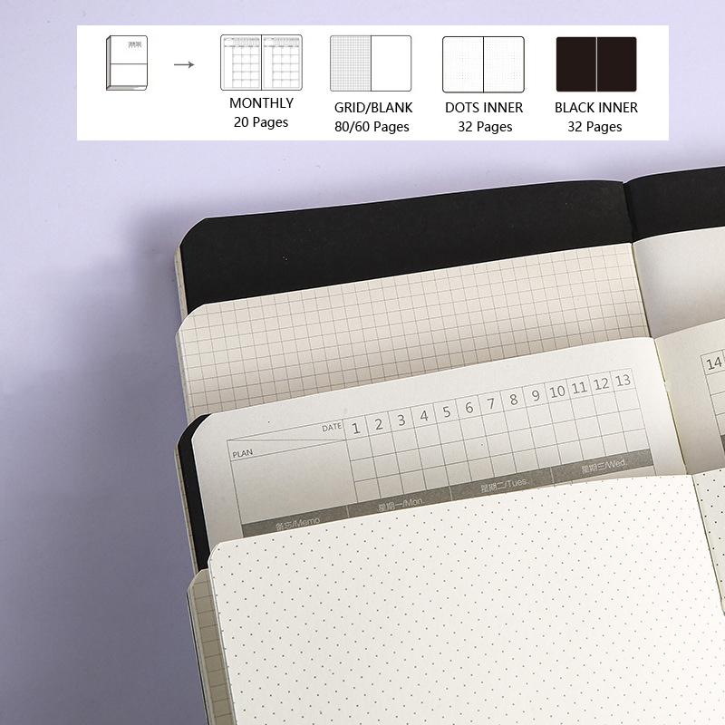 Kreatywny Kreskówkowy Kot Twarda Oprawa Notatnik Planner Papierowy Dziennik Miesięczny Roczny Agenda Notatniki Planowanie Szkolne Studenckie Artykuły Papiernicze