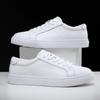 Men's soft soled Genuine leather business sports shoes spring autumn casual fashion versatile simple comfortable white shoes