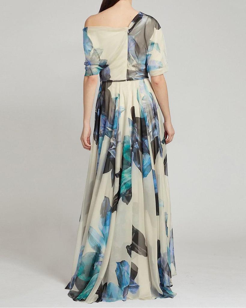 European & American Bohemian Style 2025 Lolita Summer Print Swing Dress