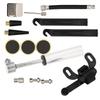 Bike Tire Repair Kit Mini Bike Pump Repair Kit Accessory for Road Mountain BikesSilver