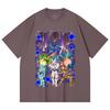 230 Gsm 100% Cotton Dragon Ball V38 Dragons Print Unisex Heavy Cotton T Shirt