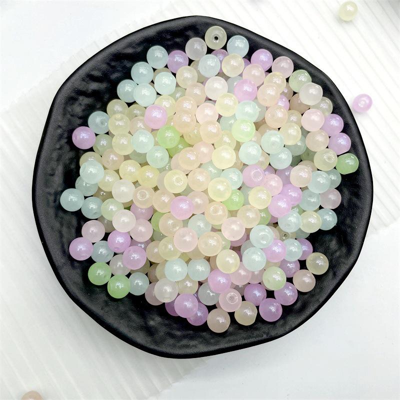 UV-farbveränderliche Lampwork-Perlen für DIY-Armbänder und Schmuckzubehör