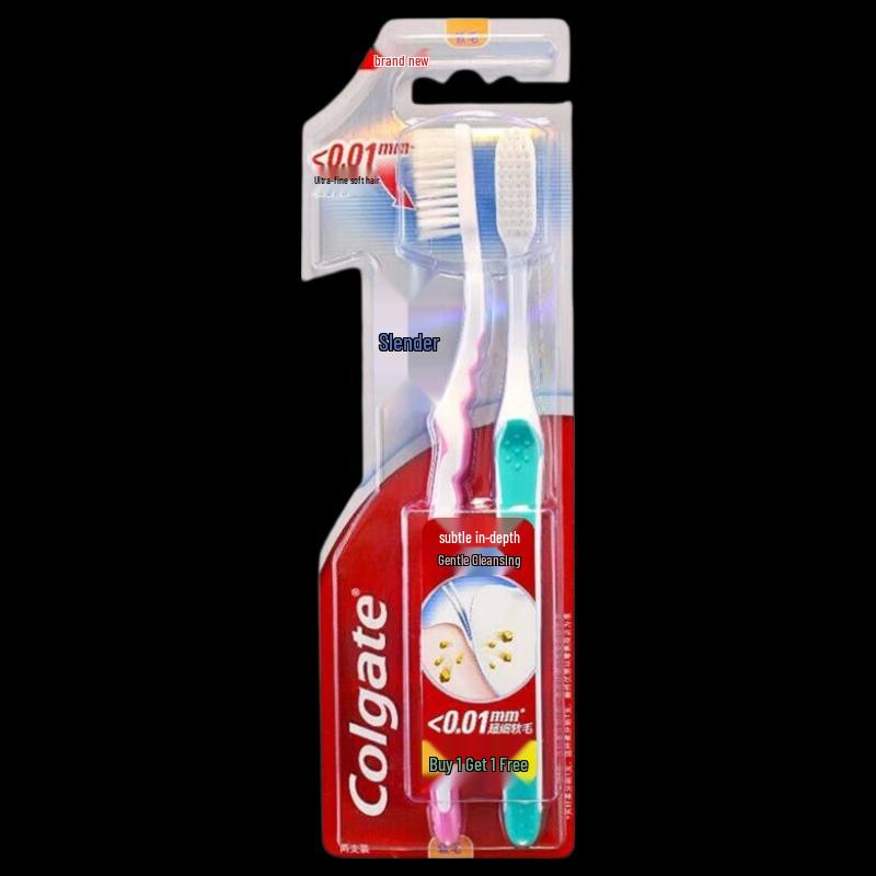 Colgate Gentle Bristle Toothbrush Twin Pack