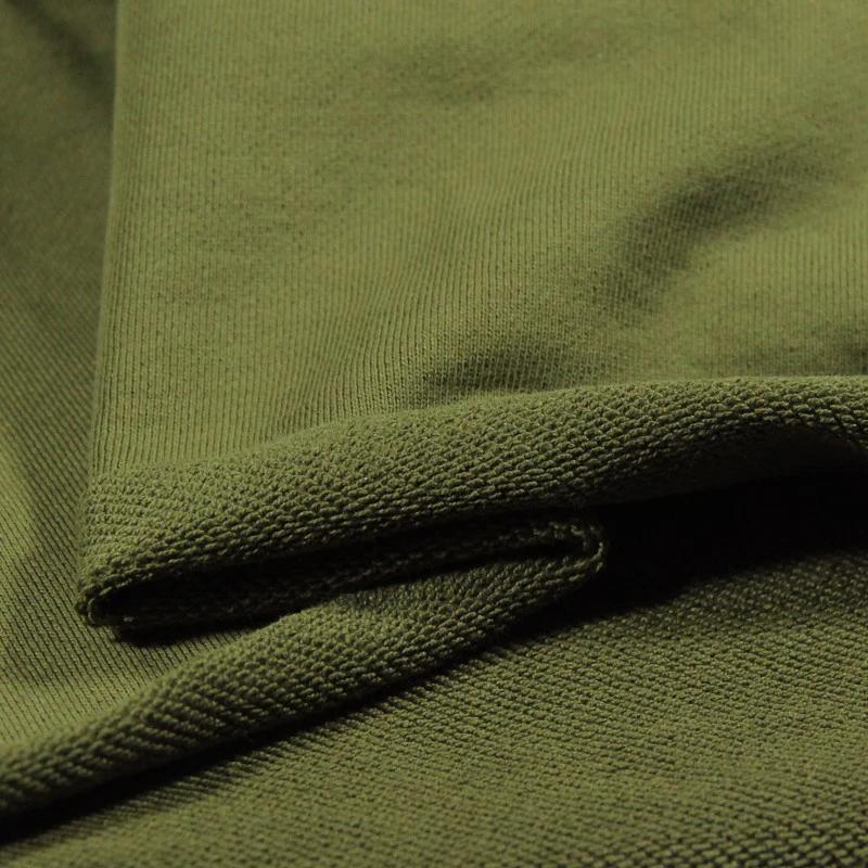 100x160cm Thick Loopback French Terry Fabric Elastic Pure Cotton Knitted Terry Fabric For Sewing Hoodie Sports Pants Sweater