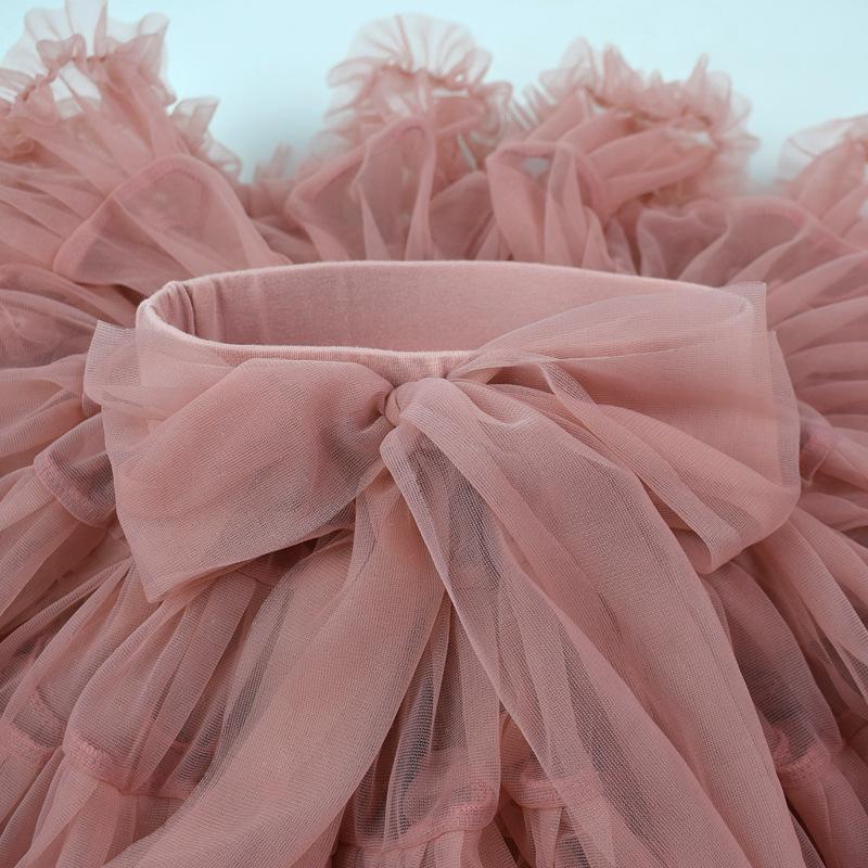Dětská tutu sukně nadýchaná sukně dárek k narozeninám pro miminko dětské oblečení sukně