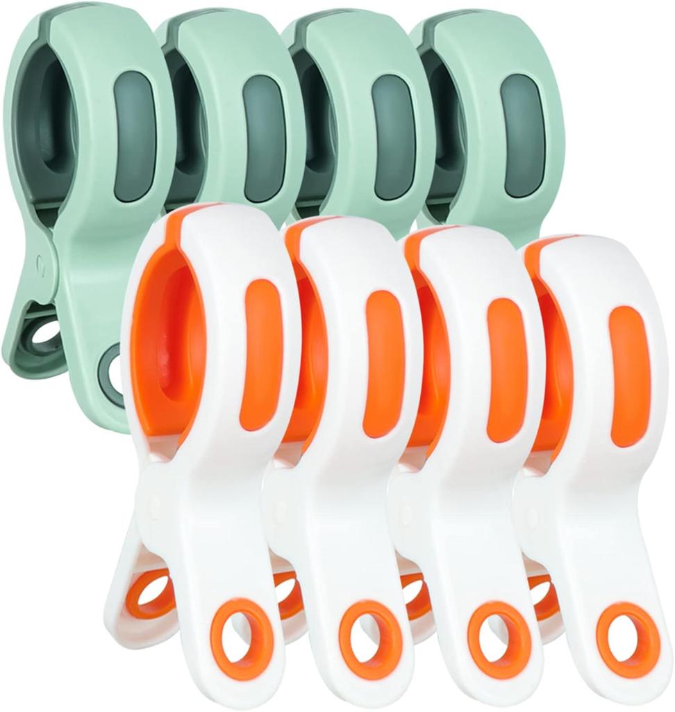 Extra Large Beach Towel Clips for Beach Chairs Cruise Heavy Duty, Towel Holder Clips for Clothes