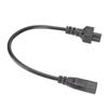 IEC320 C8 to IEC320 C5 Power Cord IEC320 C8 Male to C5 Female Cable Adapter for 3 Prong Laptop Power Adapters 100‑250V