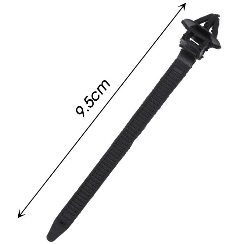 20/10Pcs Nylon Car Tie Wrap Cable Fixed Fasteners Clips Car Cable Fastening Strap Wire Band Tie Wrap Zip Tie Auto Fastener 9.5cm