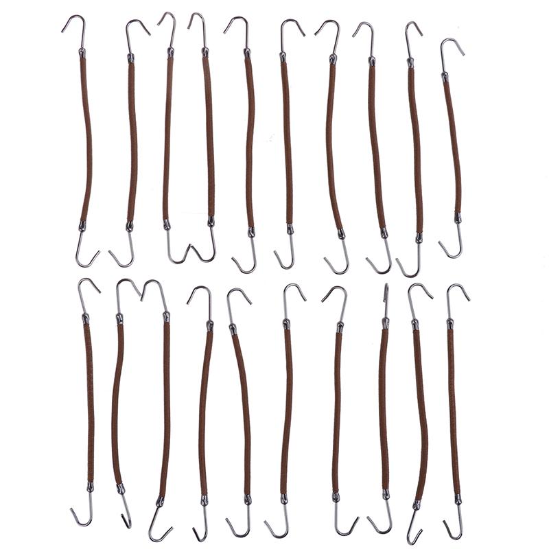 20Pcs Ponytail Hooks Headband Hair Claw Hair Clips Rubber Bands Hair Braid Hair