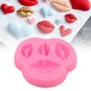 4pcs Kiss Lips Design Silicone Baking Molds Chocolate Candy Molds  Birthday Party Valentine's Day