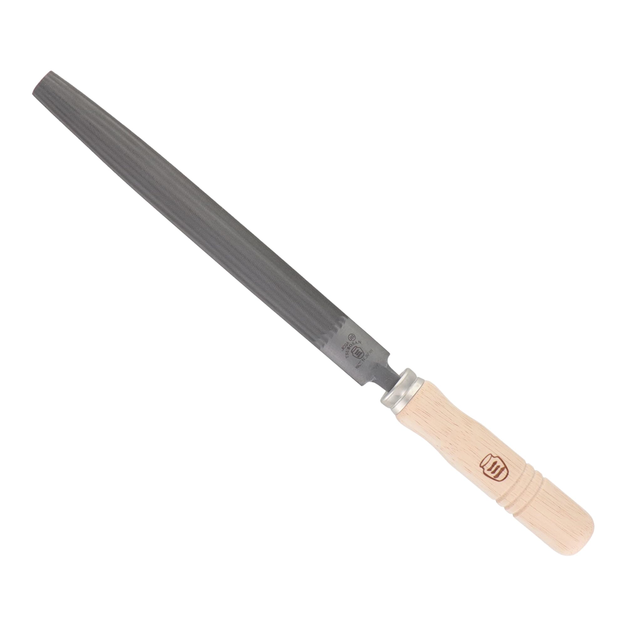 

Tsubosan Ironwork File with Handle Fine Half Round 200mm TE-6