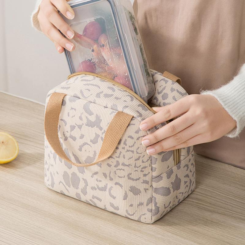 1Pc Thermal Lunch Bag Durable Waterproof And Portable Office Lunch Box Ice Insulated Case Camping Ins Bag Food Bag For Kid