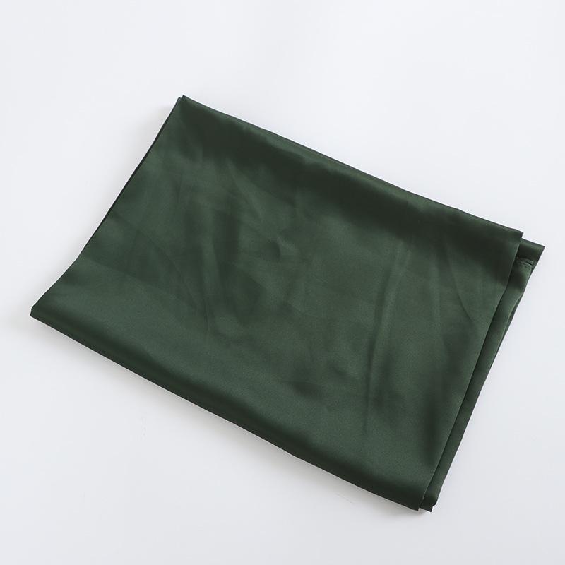 Middle Eastern Women's Sun Protection Imitation Silk Satin Headscarf
