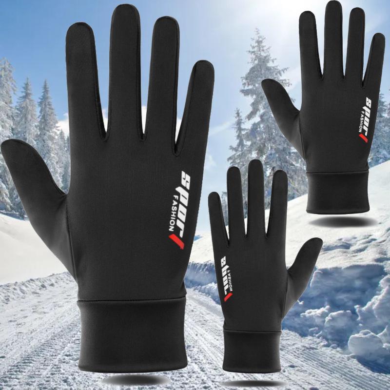 

Ice silk gloves men s and women s summer sunscreen gloves One size