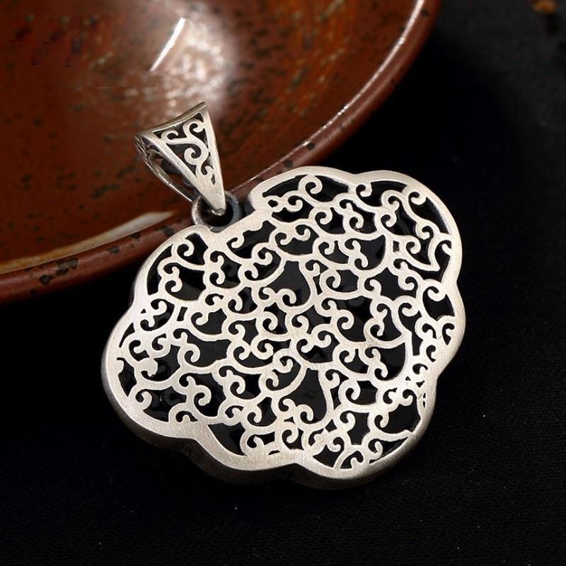 Original Designer Craftsmanship To Create A Retro Lotus Wishful Long Necklace Pendant Charm Lady   Jewelry