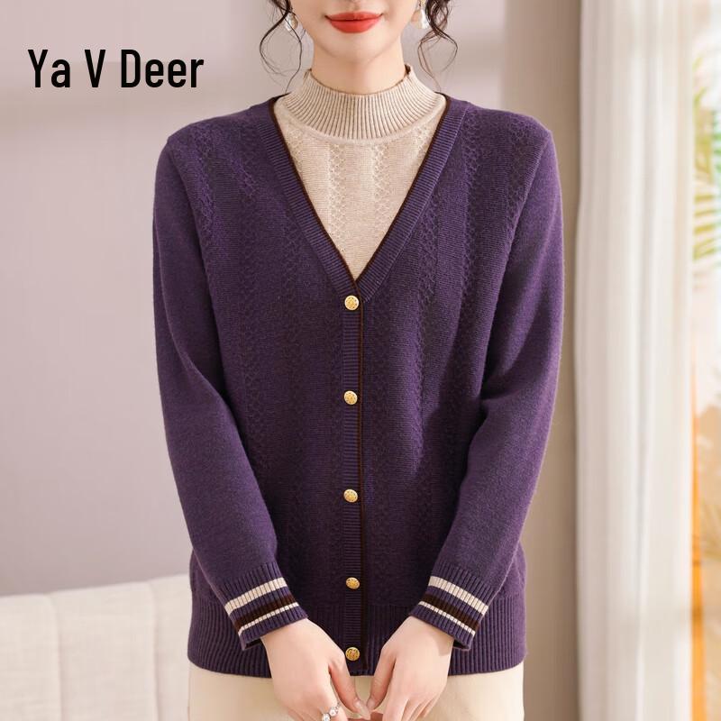 

Yalu Women s Elegant Long-Sleeve Knit Top XL