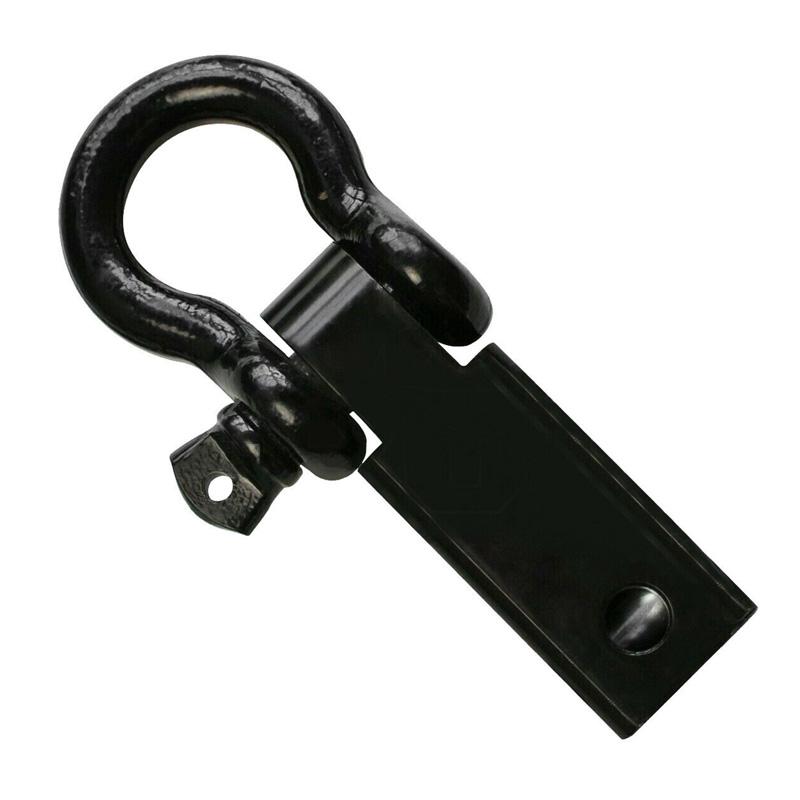 Shackle Hitch Receiver 2 inch 4.75T Solid Heavy Duty Towing Hitch Receiver Best Towing Accessories for Vehicle Recovery Off-Road