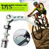 Bike Supplies Black Seat Clamp Rustproof Corrosion Resistant Reusable Quick Aluminum Quick-release Release Pipe Locking Screws Maintenance Tool