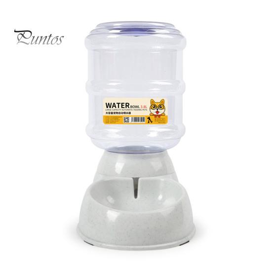 3.8L Automatic Pet Feeder Plastic Cat Water Fountain Large Capacity Pet Food Feeder Bowl Water Dispenser for Dogs Cats