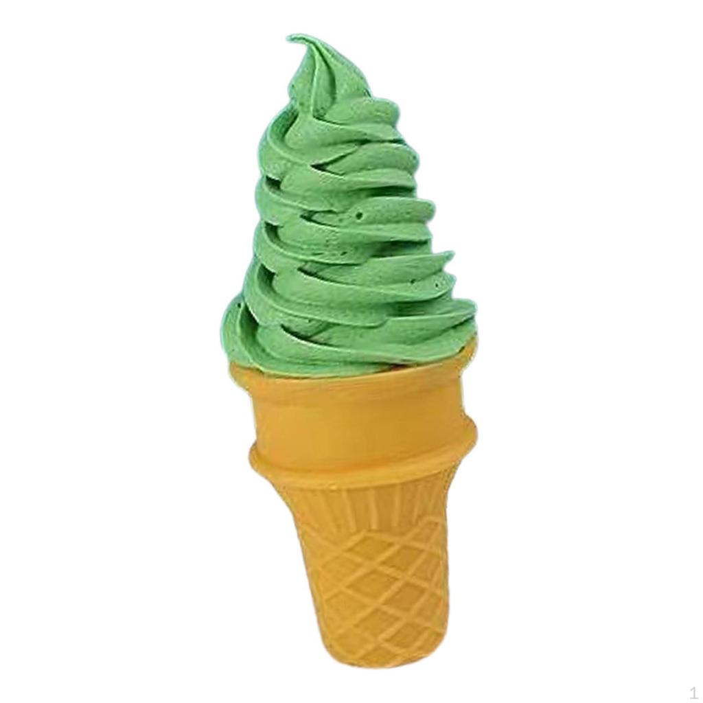Artificial Ice Cream Cone for Display - Realistic Dessert Prop
