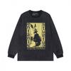 ERD Sad Rich Kid Lip Print Letter Oversized Hoodie Men Women